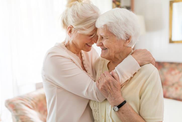Caring for aged parents at home