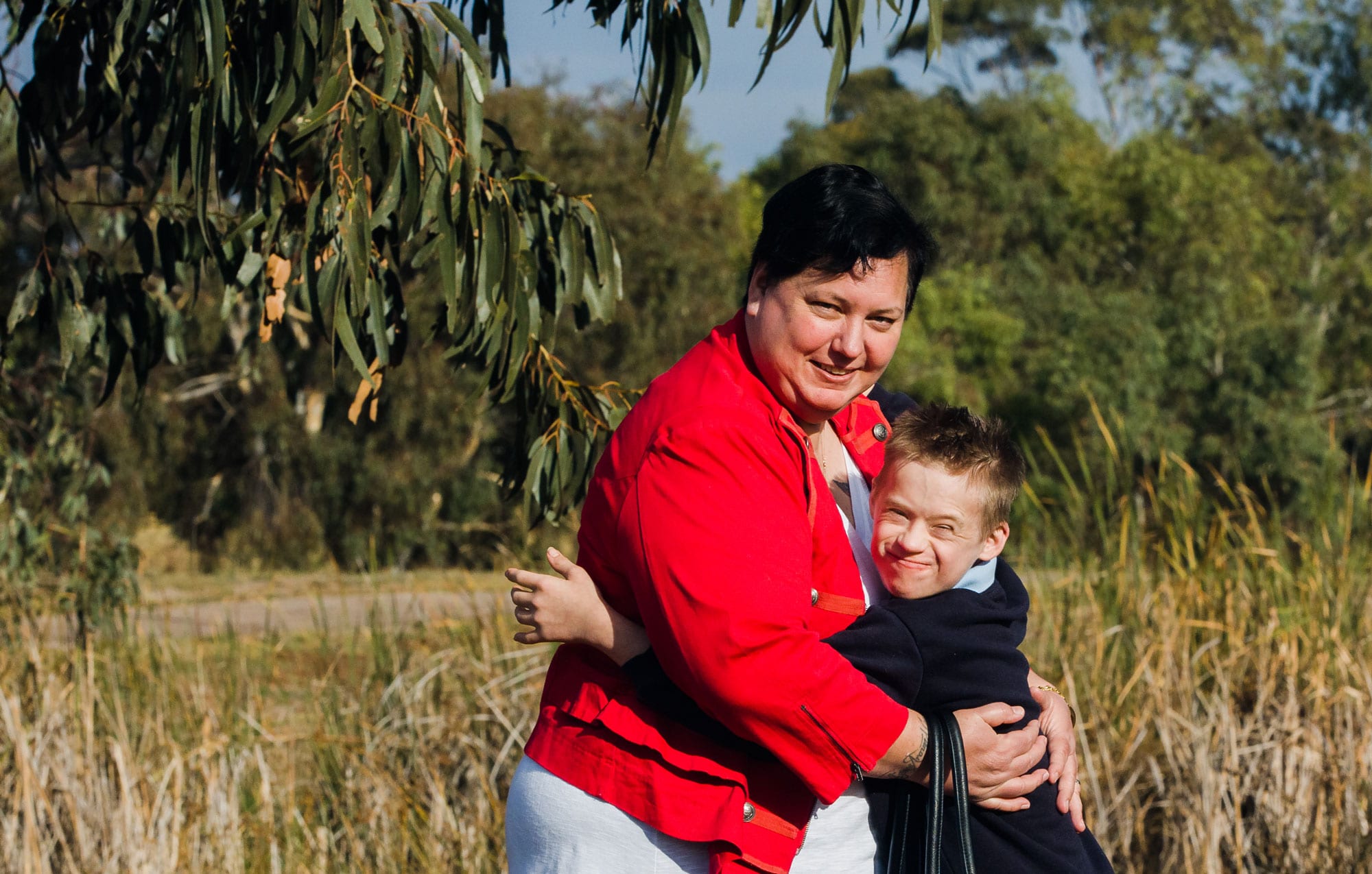 National Disability Insurance Scheme National Disability Insurance Scheme mother and son